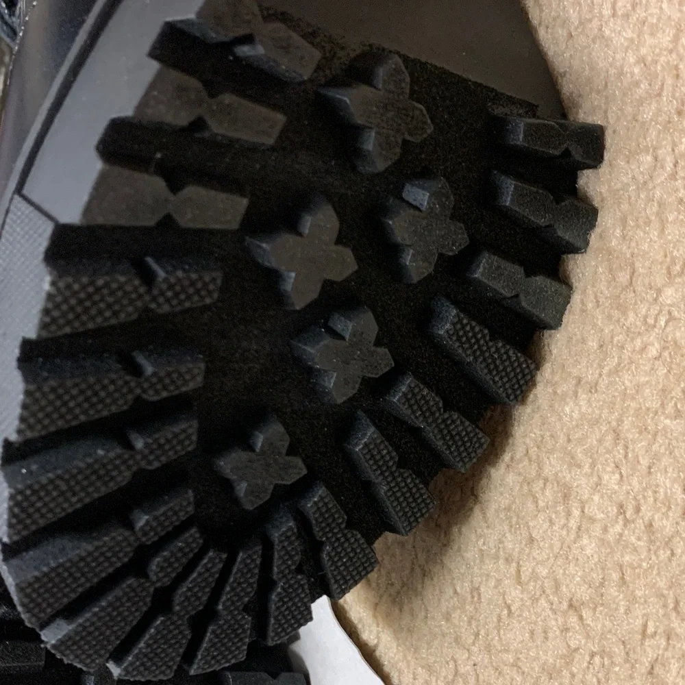 Madden Girl Black Combat Boots - Picture 8 of 11